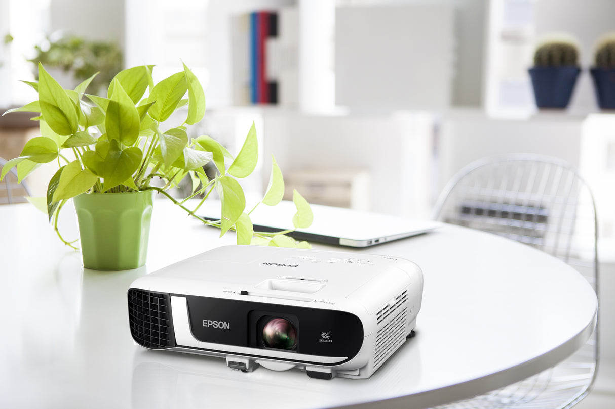 Epson EB-FH52 Standard-kast projektor 4000 ANSI lumens 3LCD 1080p (1920x1080) Hvid