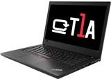 T1A Lenovo ThinkPad T480 Refurbished Intel® Core™ i5 i5-8350U Laptop 35,6 cm (14") Fuld HD 8 GB DDR4-SDRAM 240 GB SSD Wi-Fi 5 (802.11ac) Windows 10 Pro Nordisk Sort