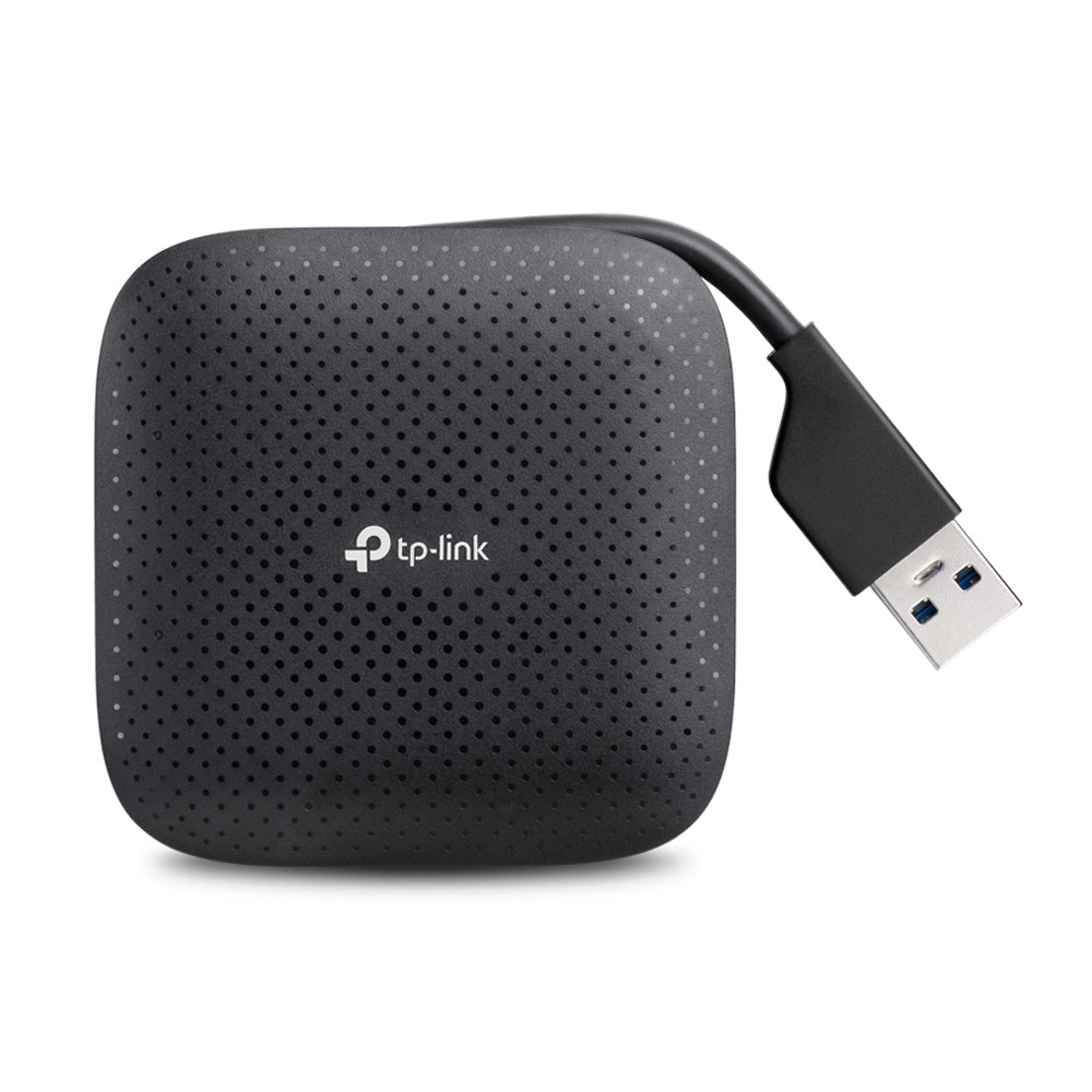 TP-Link UH400 interface hub USB 3.2 Gen 1 (3.1 Gen 1) Type-A 5000 Mbit/s Sort