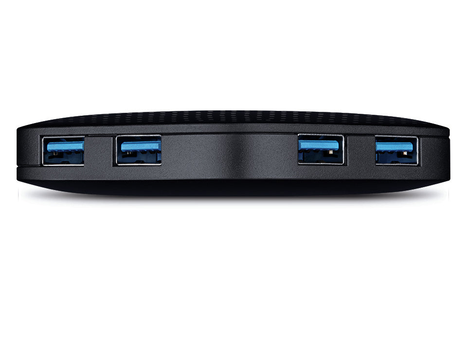 TP-Link UH400 interface hub USB 3.2 Gen 1 (3.1 Gen 1) Type-A 5000 Mbit/s Sort