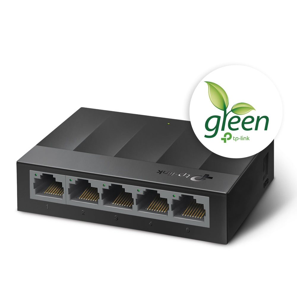 TP-Link LS1005G netværksswitch Ikke administreret Gigabit Ethernet (10/100/1000) Sort