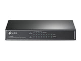 TP-Link TL-SG1008P netværksswitch Ikke administreret Gigabit Ethernet (10/100/1000) Strøm over Ethernet (PoE) Hasselnød