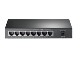TP-Link TL-SG1008P netværksswitch Ikke administreret Gigabit Ethernet (10/100/1000) Strøm over Ethernet (PoE) Hasselnød