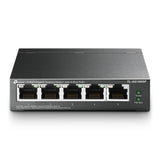 TP-Link TL-SG1005P netværksswitch Ikke administreret Gigabit Ethernet (10/100/1000) Strøm over Ethernet (PoE) Sort