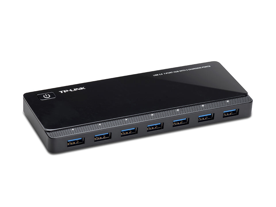 TP-Link UH720 interface hub USB 3.2 Gen 1 (3.1 Gen 1) Micro-B 5000 Mbit/s Sort