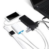 TP-Link UH720 interface hub USB 3.2 Gen 1 (3.1 Gen 1) Micro-B 5000 Mbit/s Sort