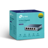 TP-Link TL-SG105 netværksswitch Ikke administreret L2 Gigabit Ethernet (10/100/1000) Sort