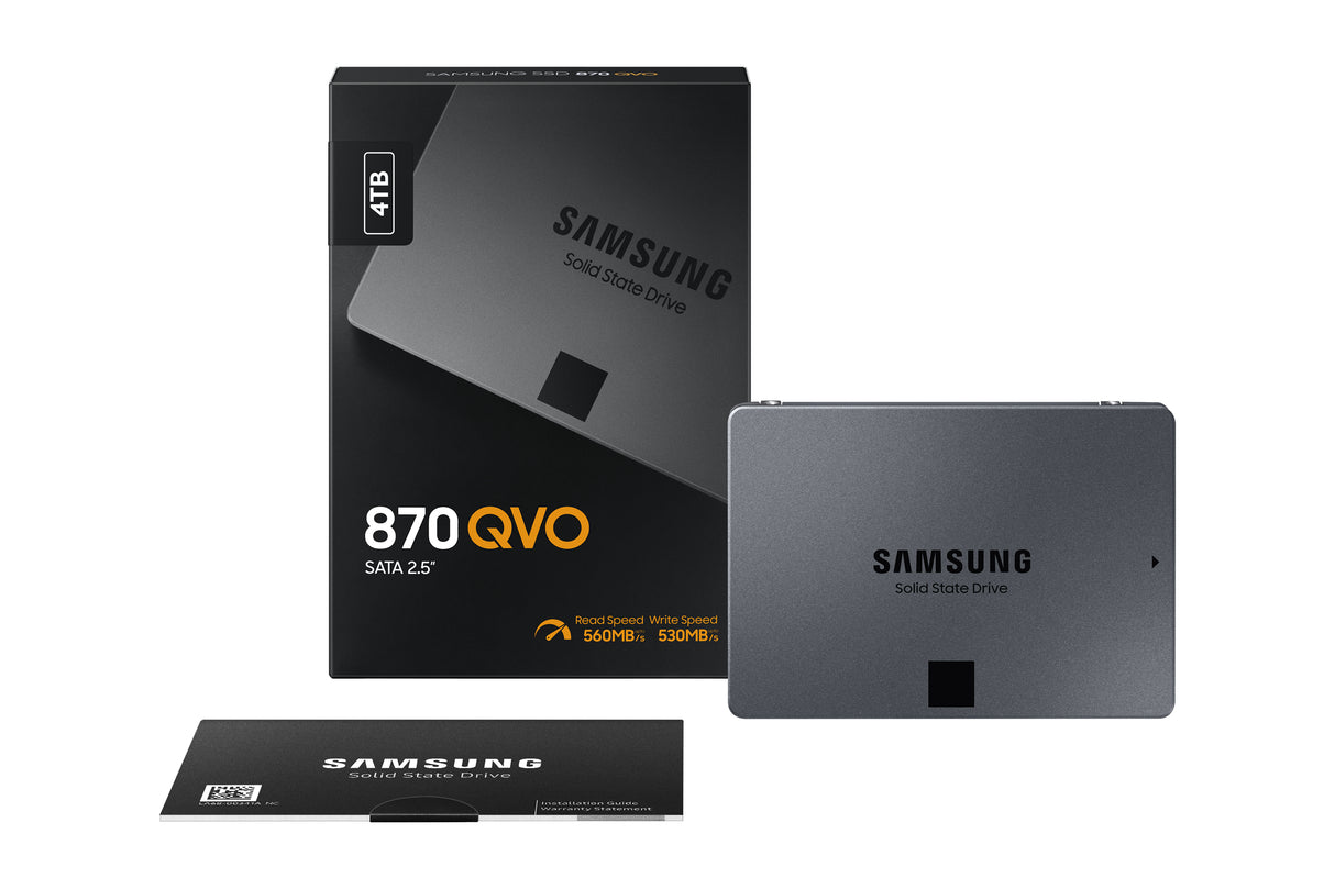 Samsung 870 QVO SSD MZ-77Q4T0BW 4TB 2.5 SATA-600