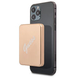 Guess Induktiv Power Bank 5W GUPBMSVSLG 3000mAh guld/guld MagSafe