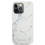 Guess Marble Case til iPhone 13 Pro / 13 - Hvid