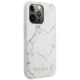 Guess Marble Case til iPhone 13 Pro / 13 - Hvid