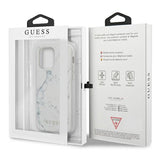 Guess Marble Case til iPhone 13 Pro / 13 - Hvid