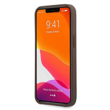 Guess GUHCP13M4GMGBR iPhone 13 6,1" brązowy/brown hardcase 4G Big Metal Logo