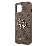 Guess GUHCP13M4GMGBR iPhone 13 6,1" brązowy/brown hardcase 4G Big Metal Logo