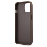 Guess GUHCP13M4GMGBR iPhone 13 6,1" brązowy/brown hardcase 4G Big Metal Logo