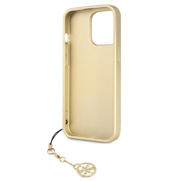 Guess GUHCP13XGF4GGR iPhone 13 Pro Max 6.7" grå/grå hardcase 4G Charms Collection