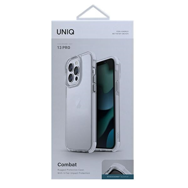Uniq Combat fodtøj til iPhone 13 Pro / iPhone 13 - hvid