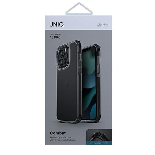 Uniq Combat fodtøj til iPhone 13 Pro / iPhone 13 - sort
