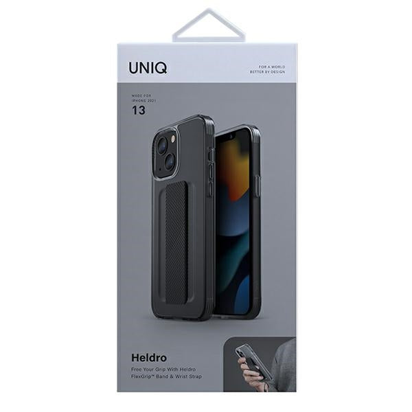 Uniq Heldro iPhone 13 - grå