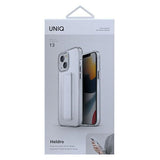 Uniq Heldro fodtøj til iPhone 13 - gennemsigtigt