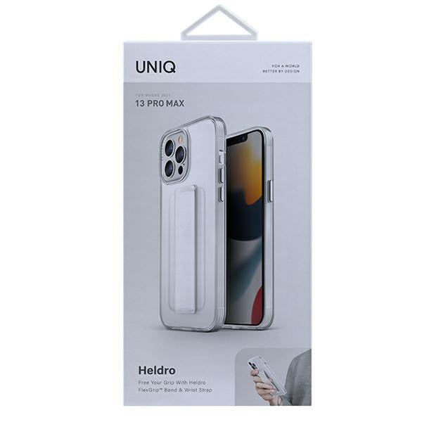 Uniq Heldro fodtøj til iPhone 13 Pro Max - gennemsigtigt