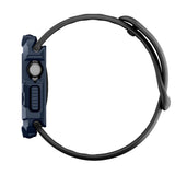 Spigen Rugged Armor V2 Apple Watch 10/11 (42 Mm) Marineblå