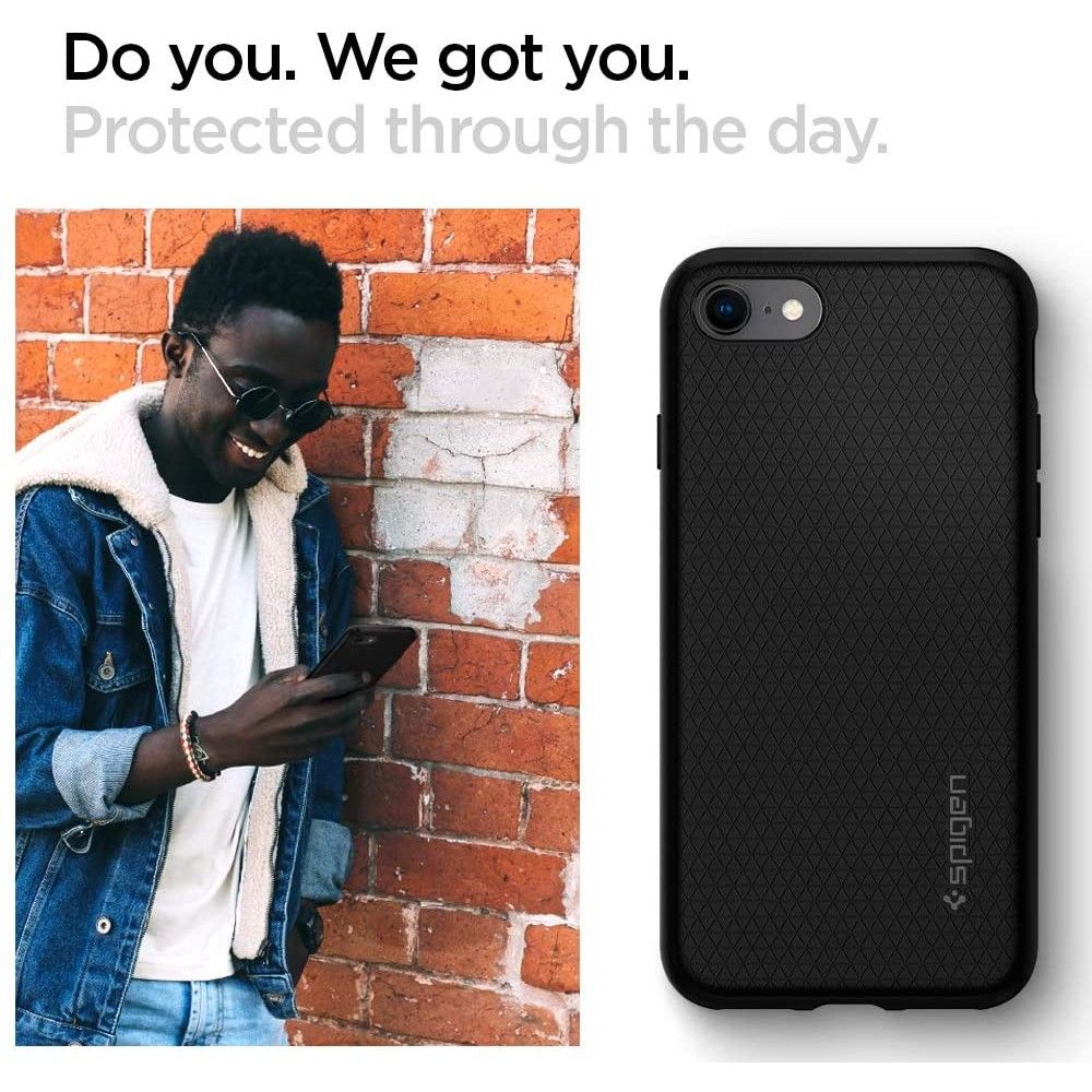 Spigen Liquid Air Iphone 7/8/Se 2020/2022 Sort