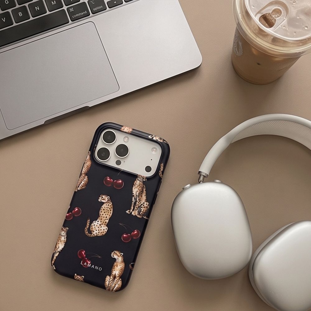 Tech Protect Lamano Magsafe Iphone 17 Pro / 18 Pro Midnight Cherry
