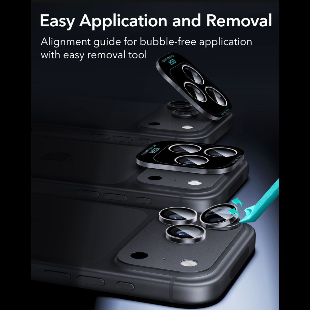Kamera Beskyttelse Na Aparat Esr Armorite Camera Protector Iphone 18 Pro / 18 Pro Max Clear