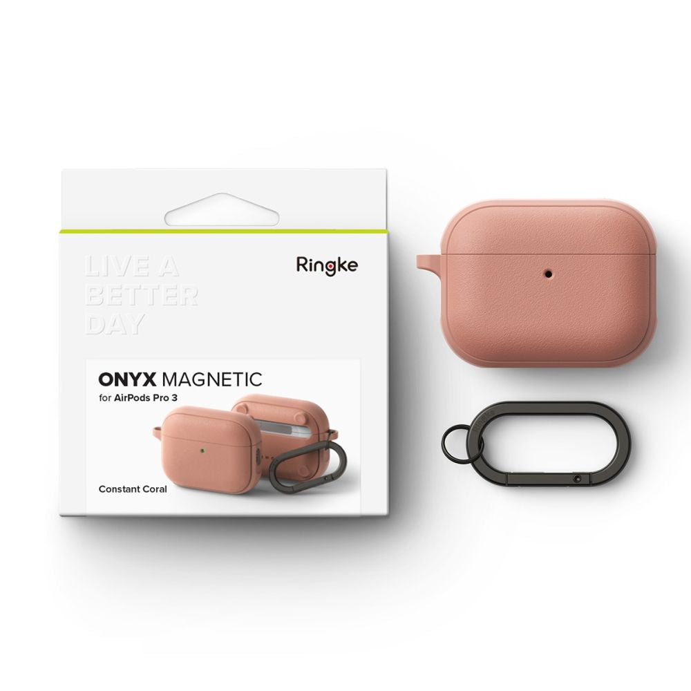 Ringke Onyx Magnetiske Magsafe Apple Airpods Pro 3 Constant Coral
