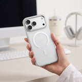 Tech Protect Magzero Magsafe Iphone 17 Pro Max / 18 Pro Max Mat Hvid