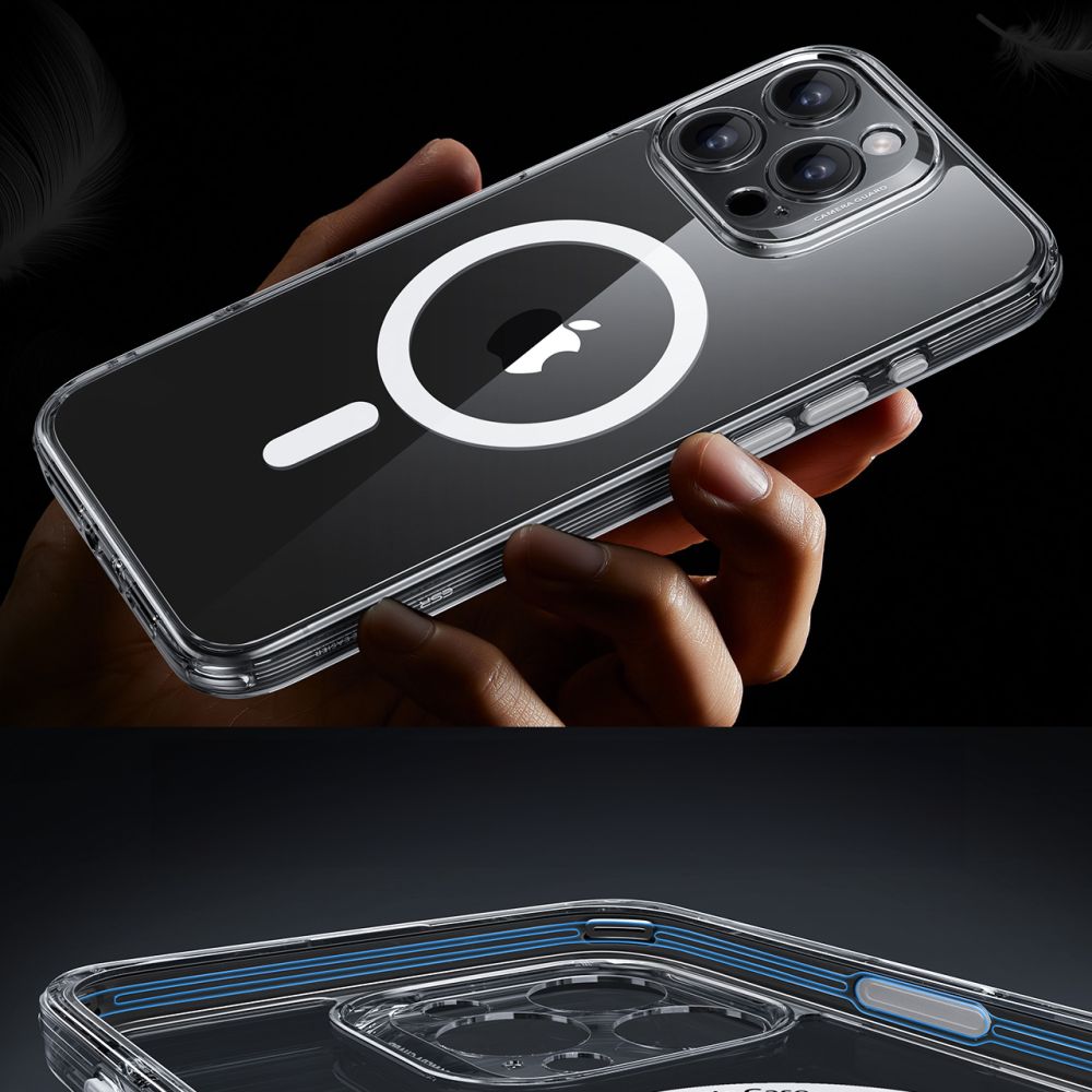 Esr Classic Pro Sæt Halolock Magsafe Iphone 16 Pro Max Clear