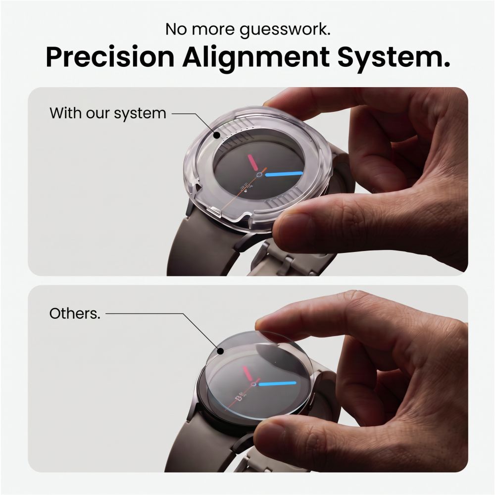 Hærdet Glas Tech Protect Easy Set+ 2 Pack Samsung Galaxy Watch Ultra 2 2026 (47 Mm) Clear