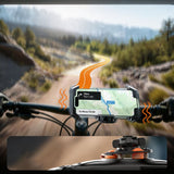Tech Protect V6 Universal Cykel Og Motorcykelholder Sort