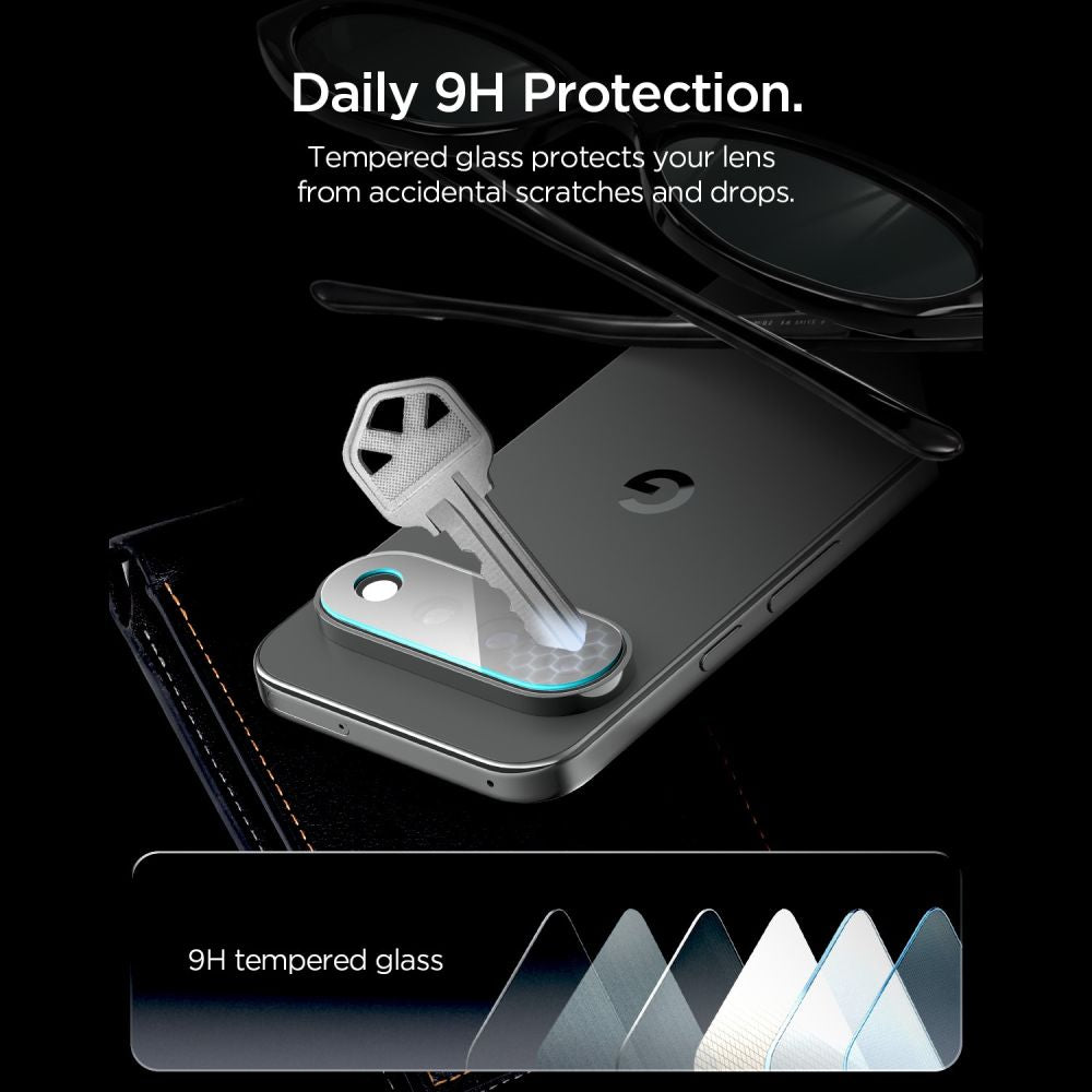 Kamera Beskyttelse Spigen Optik Pro Glas.Tr Ez Fit Camera Protector 2 Pack Google Pixel 11 Pro Xl Clear