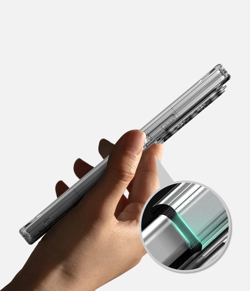 Ringke Fusion Flap Magnetisk Magsafe Galaxy Z Fold 8 Ultra Clear
