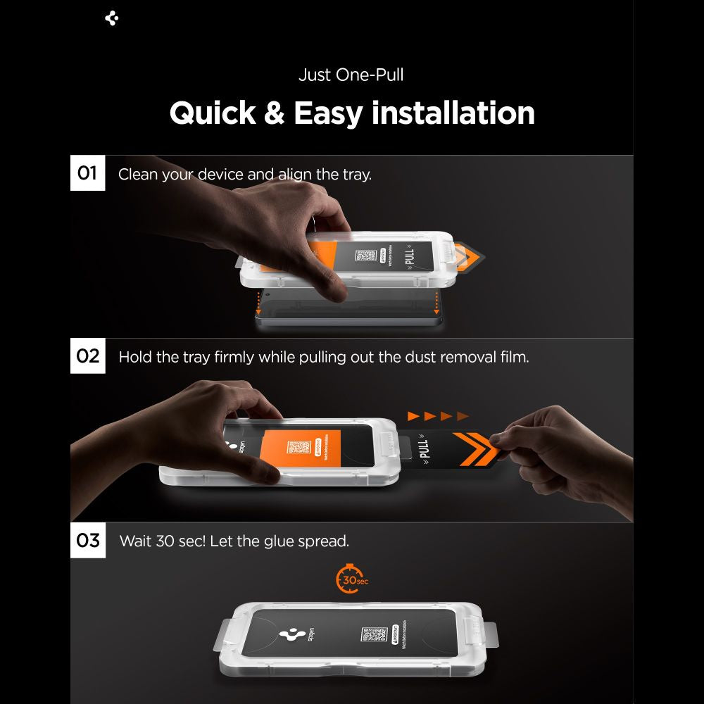 Privacyglas Spigen Glas.Tr 'Ez Fit Pro Ac' Hd 2 Pack Galaxy S26+ Plus Privacy