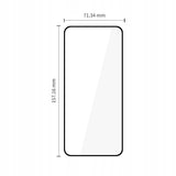 Hærdet Glas Tech Protect Glass Fit+ 2 Pack Motorola Edge 70 5 G Sort