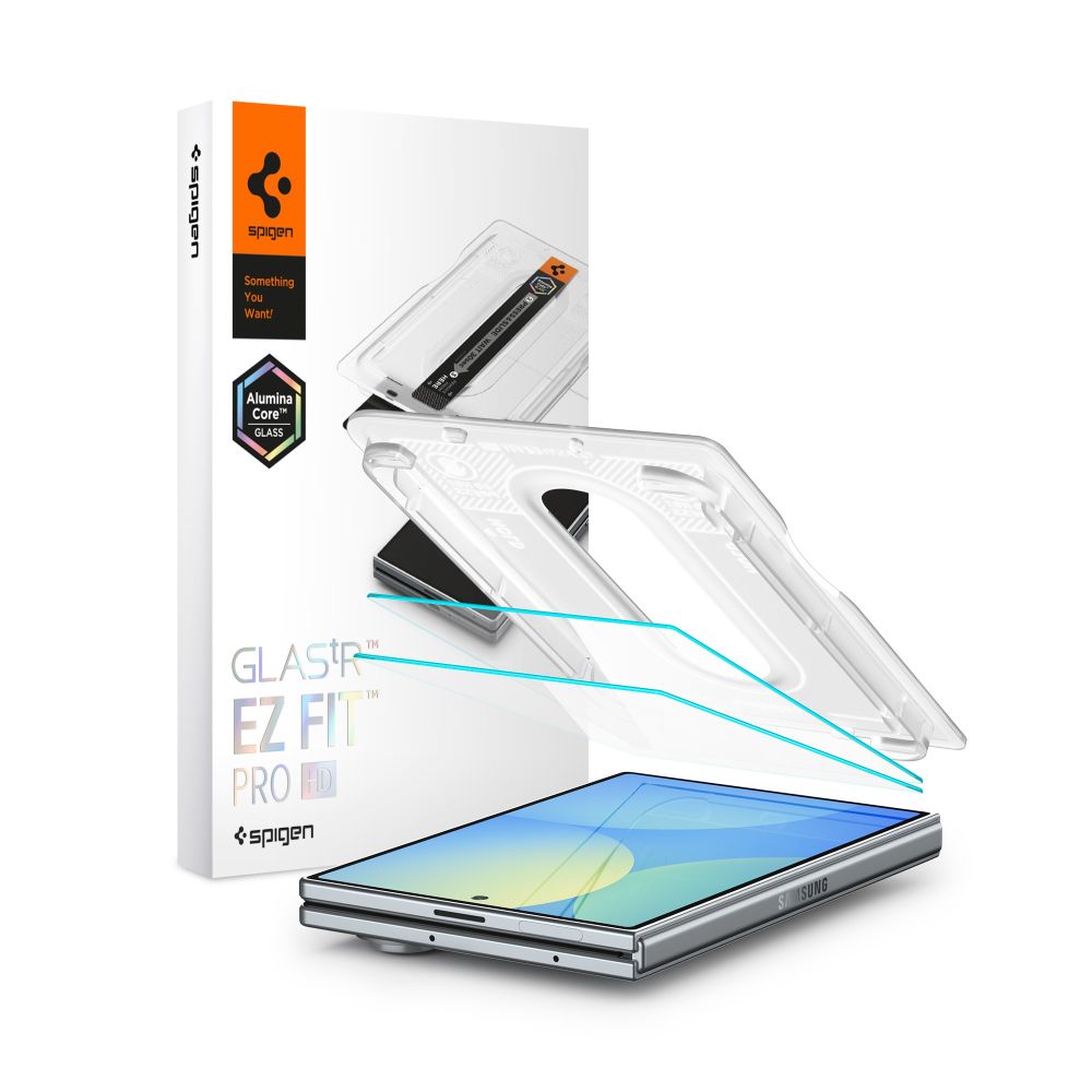 Hærdet Glas Spigen Glas.Tr Ez Fit Pro Ac 2 Pack Galaxy Z Fold 8 Clear