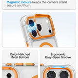 Spigen Ultra Hybrid Optik S Magsafe Iphone 17 Pro / 18 Pro Klar/Orange