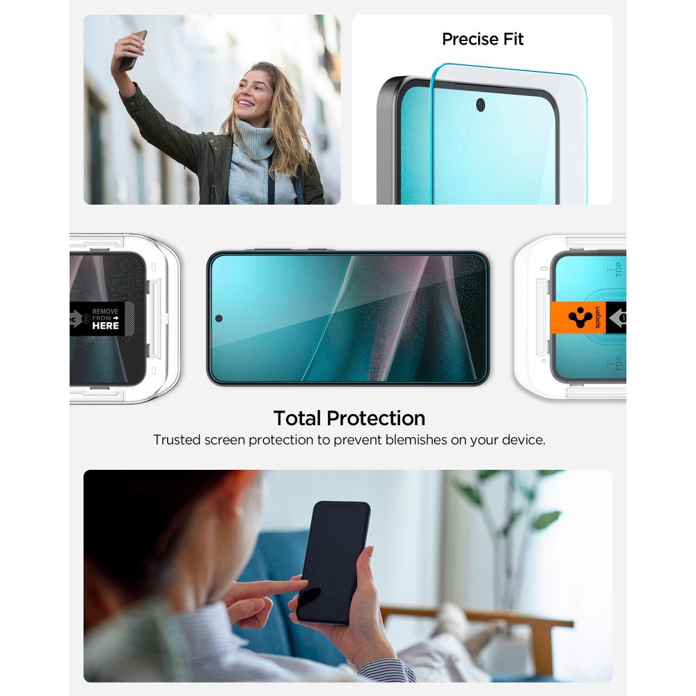 Hærdet Glas Spigen Glas.Tr ”Ez Fit Hd” Galaxy A36 / A37 5 G Clear