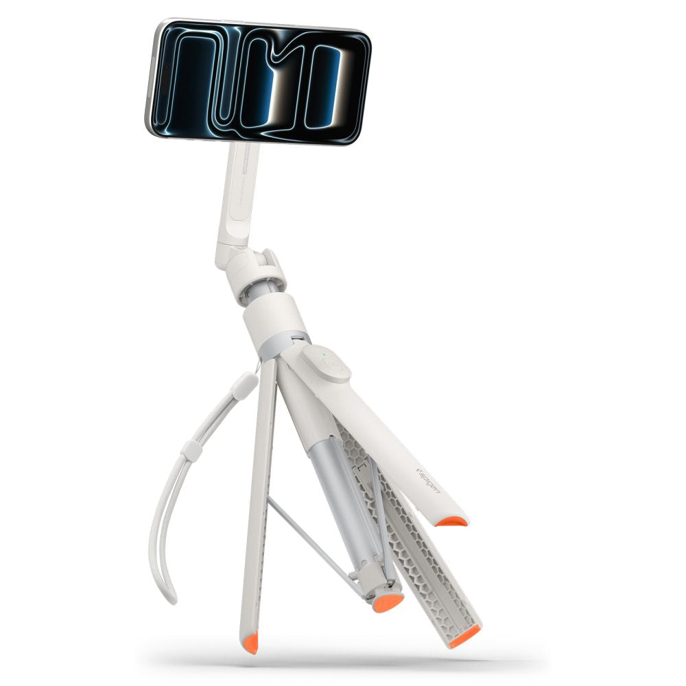 Spigen S582 W Bluetooth Selfie Stick Stativ Dune Beige
