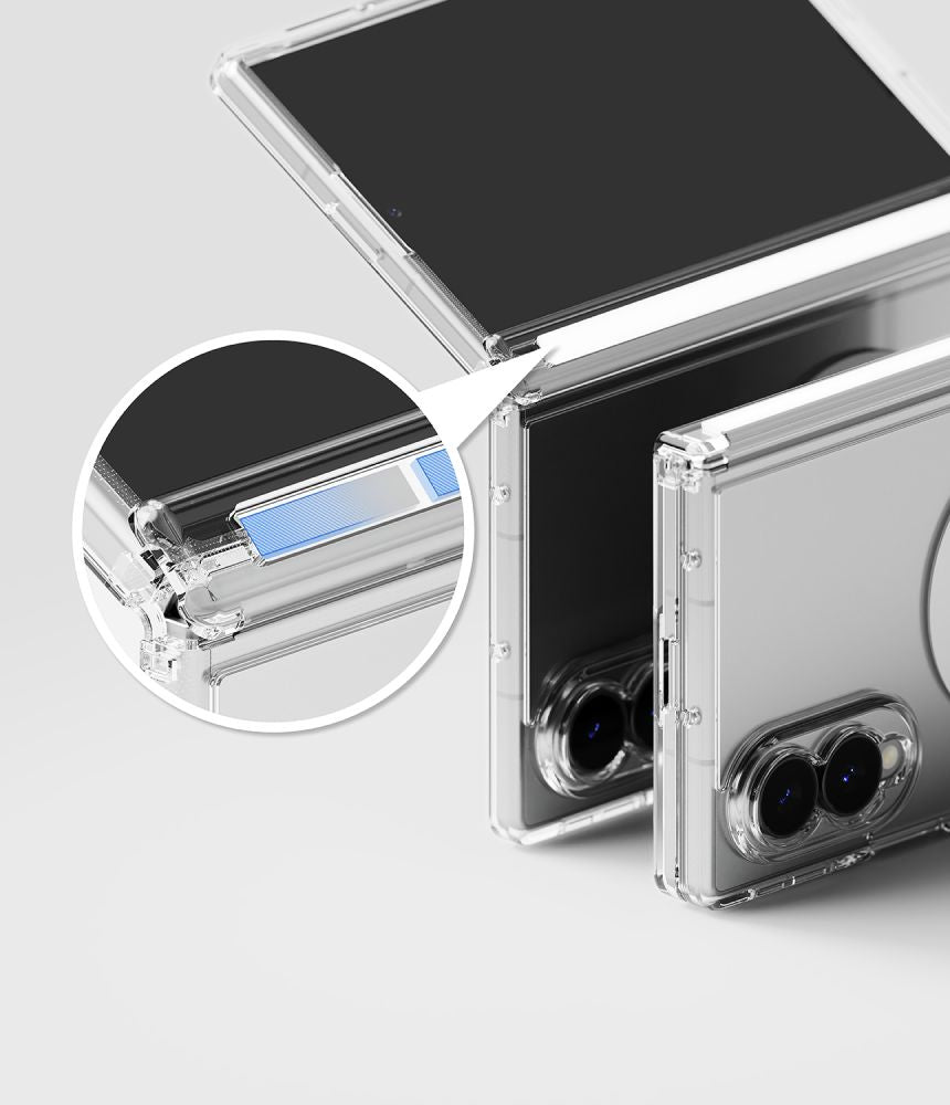 Ringke Fusion Flap Magnetisk Magsafe Galaxy Z Fold 8 Klar