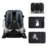 Tech Protect Defender S50 Ryanair & Wizzair Rejse Laptop Rygsæk 20 L 40x20x25 Sort