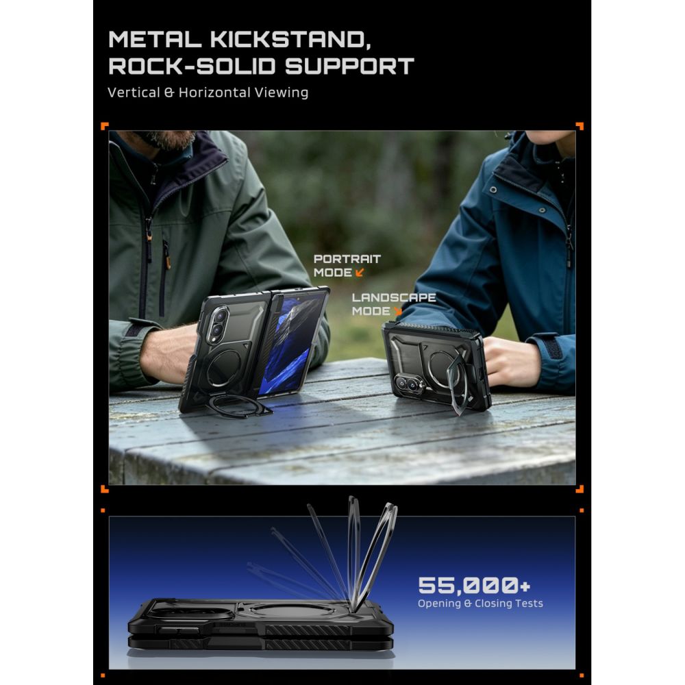Supcase Ub Grip Mag Magsafe Galaxy Z Fold 8 Sort