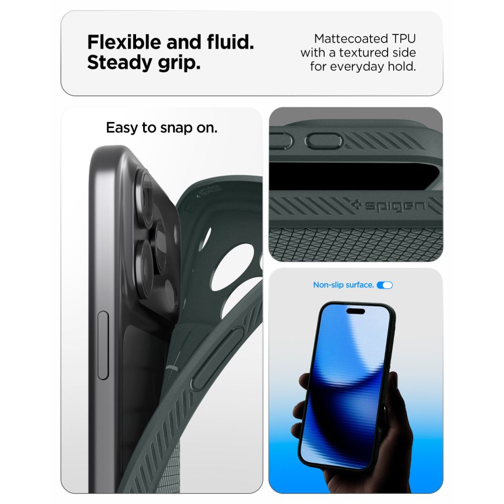 Spigen Liquid Air Iphone 17 Pro Max / 18 Pro Max Abyss Green