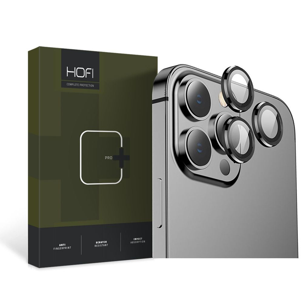 Kamera Beskyttelse Hofi Camring Pro+ Iphone 13 Pro / 13 Pro Max Sort