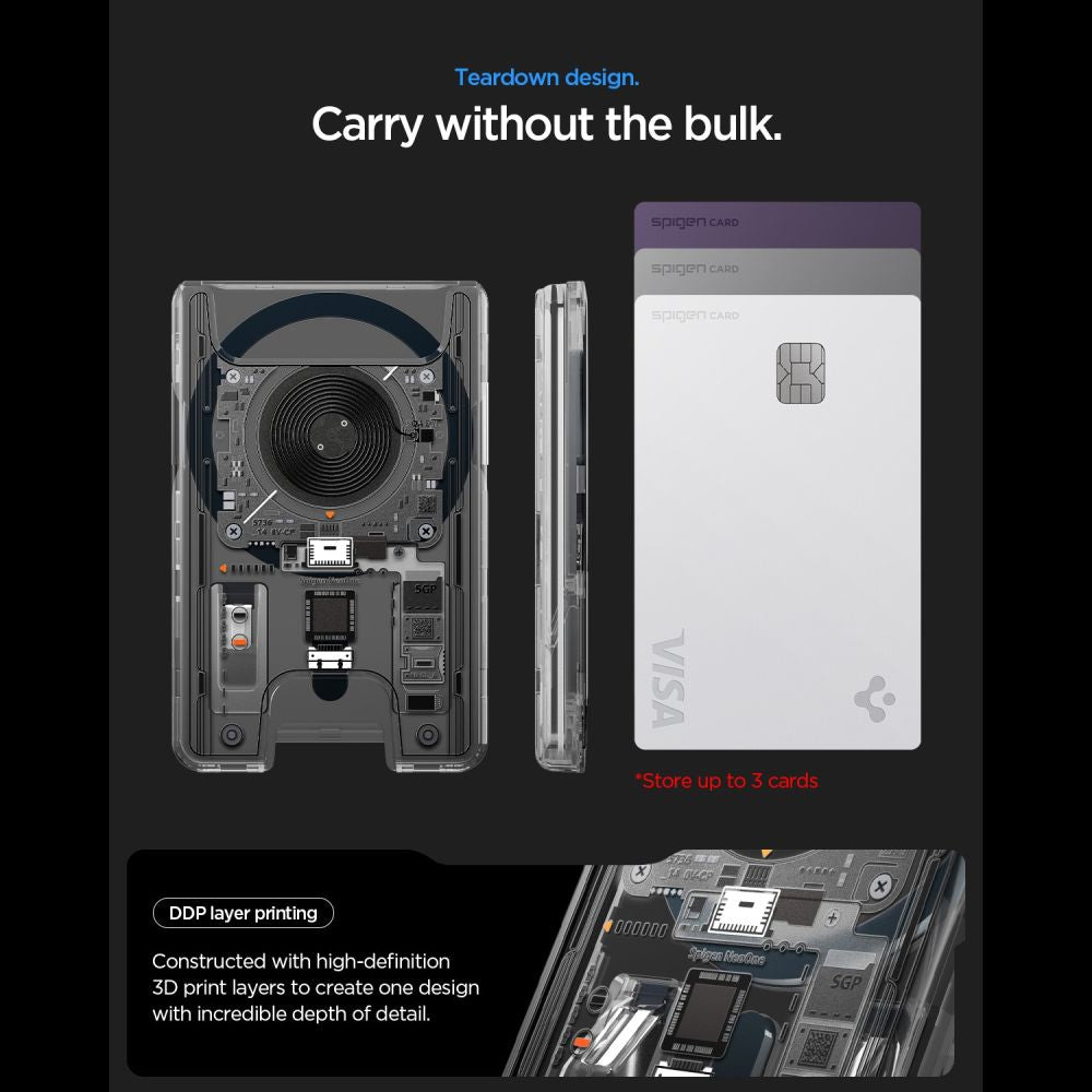 Spigen Ultra Hybrid Tegnebog Magsafe Magnetisk Kortholder Neo One