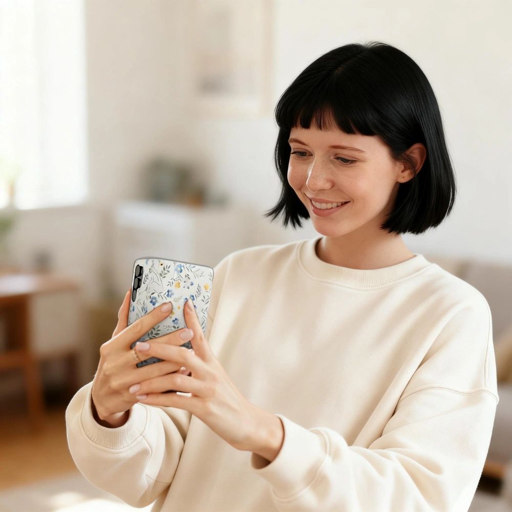 Tech Protect Tegnebog Galaxy A17 / A18 / A26 4 G / 5 G Forårsblomster