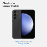 Kamera Beskyttelse Spigen Optik.Tr ”Ez Fit” Camera Protector 2 Pack Galaxy S23 Fe Sort